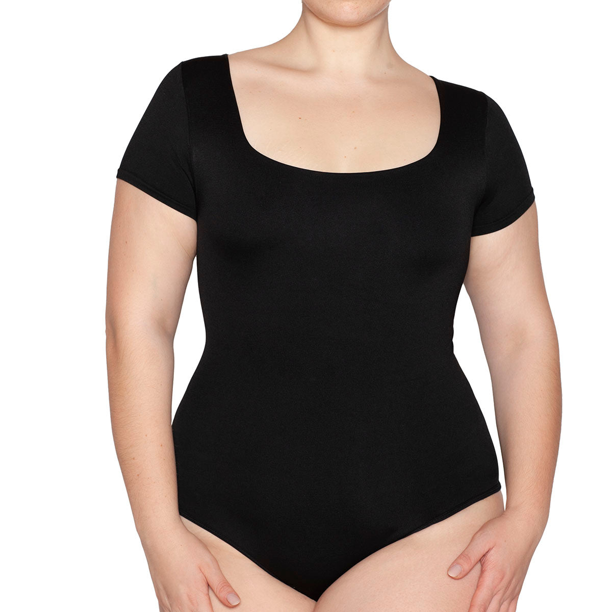 Monarch - Body Manga Corta Escote Cuadrado