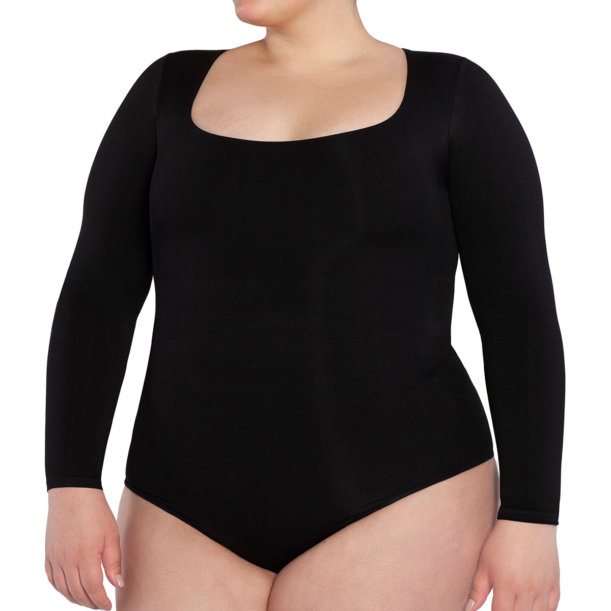 Monarch - Body Manga Larga Escote Cuadrado