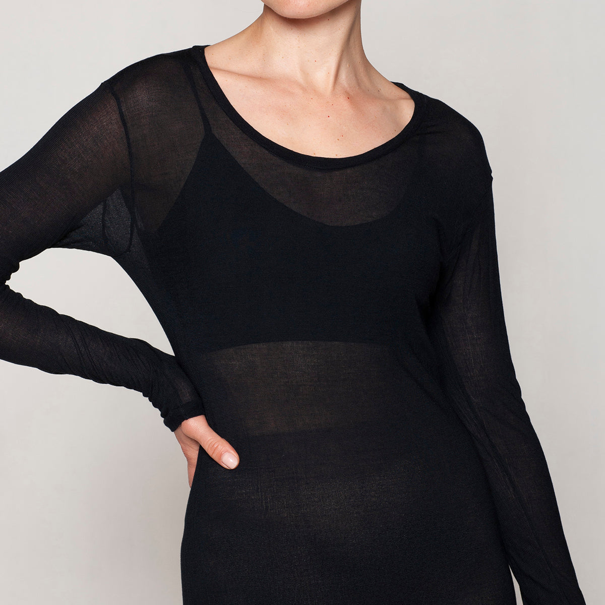 Lasst - Skin Top Escote Redondo