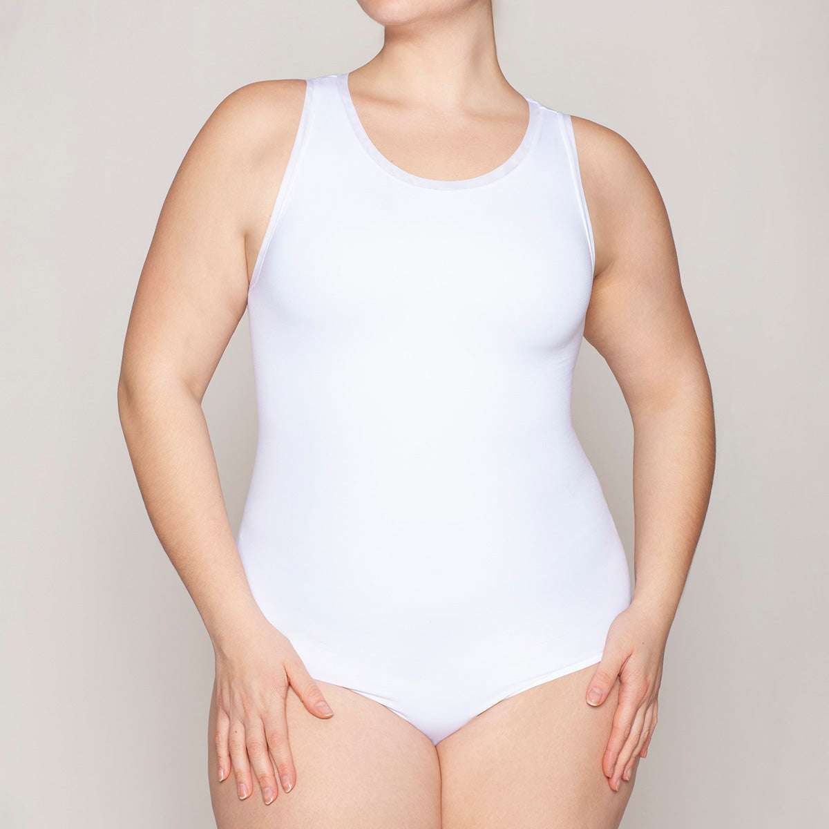 Lasst - Body Escote Polo Borde Malla