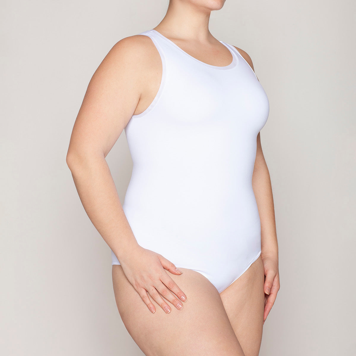 Lasst - Body Escote Polo Borde Malla