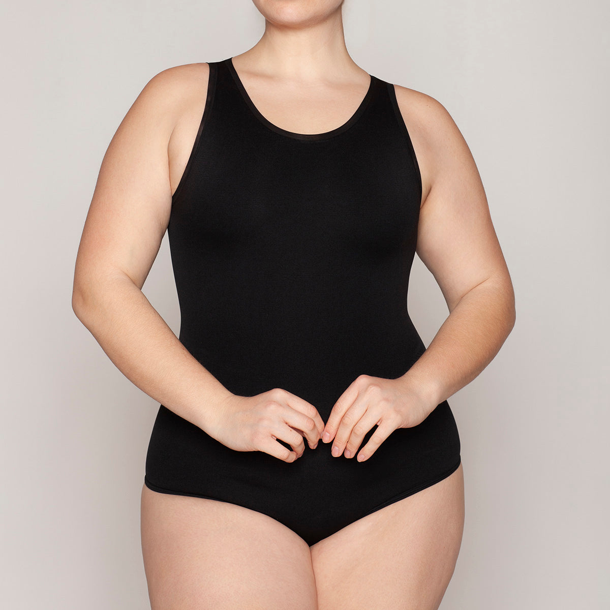 Lasst - Body Escote Polo Borde Malla