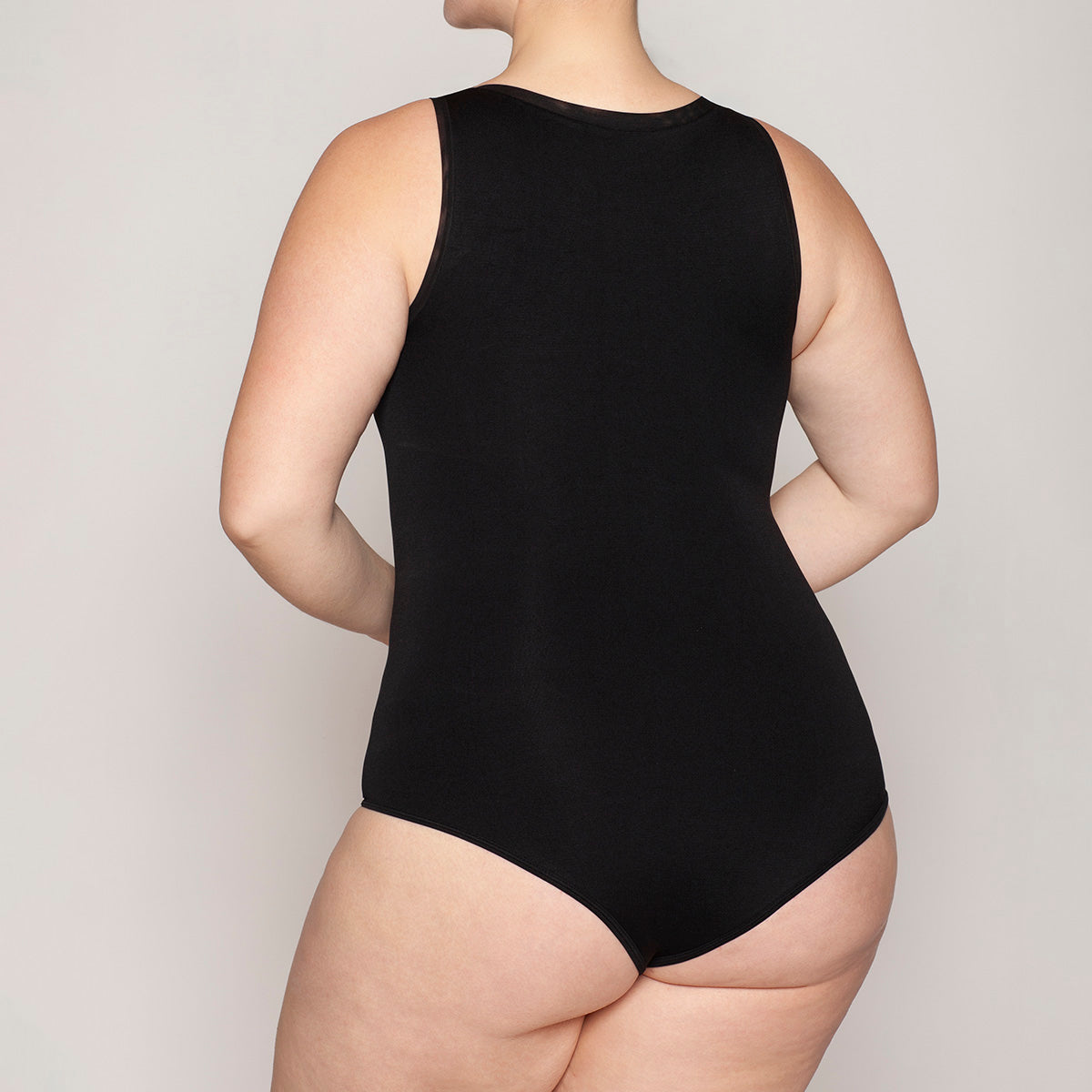 Lasst - Body Escote Polo Borde Malla