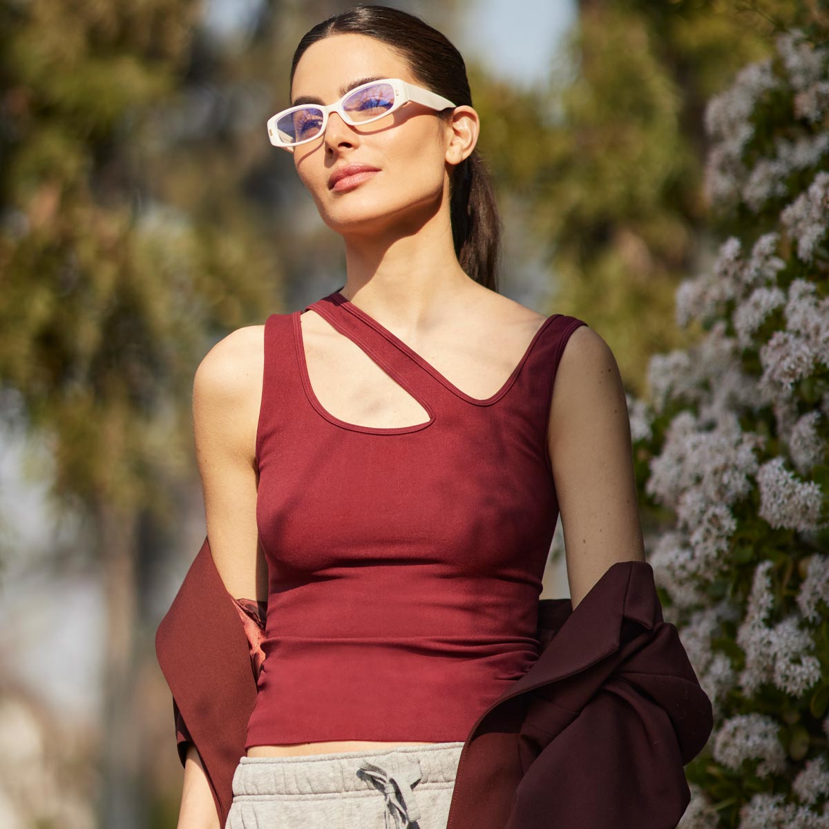 Sofía Stitchkin x Lasst - Top Cut-Out Seamless