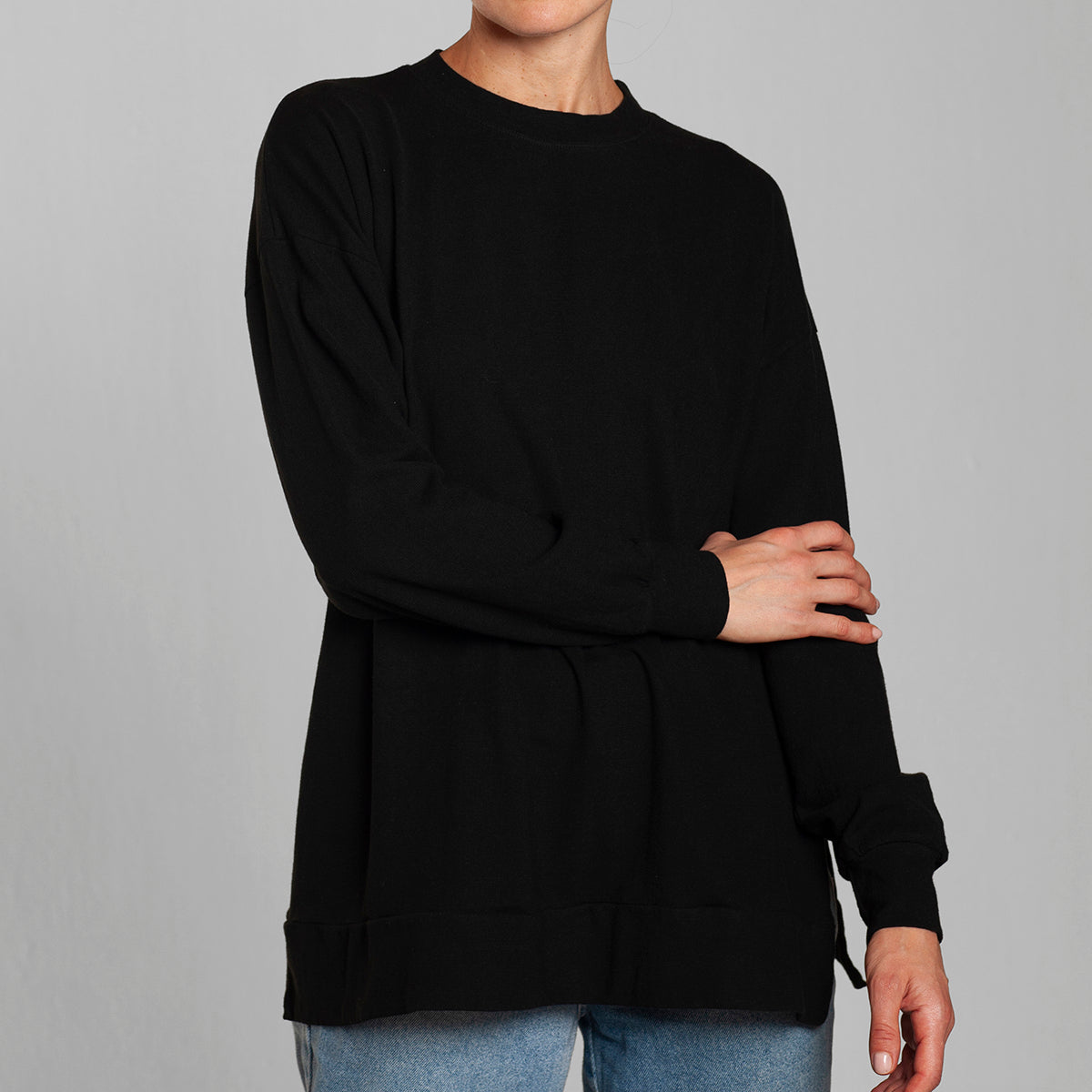 Lasst - Poleron Largo Tajo Costado