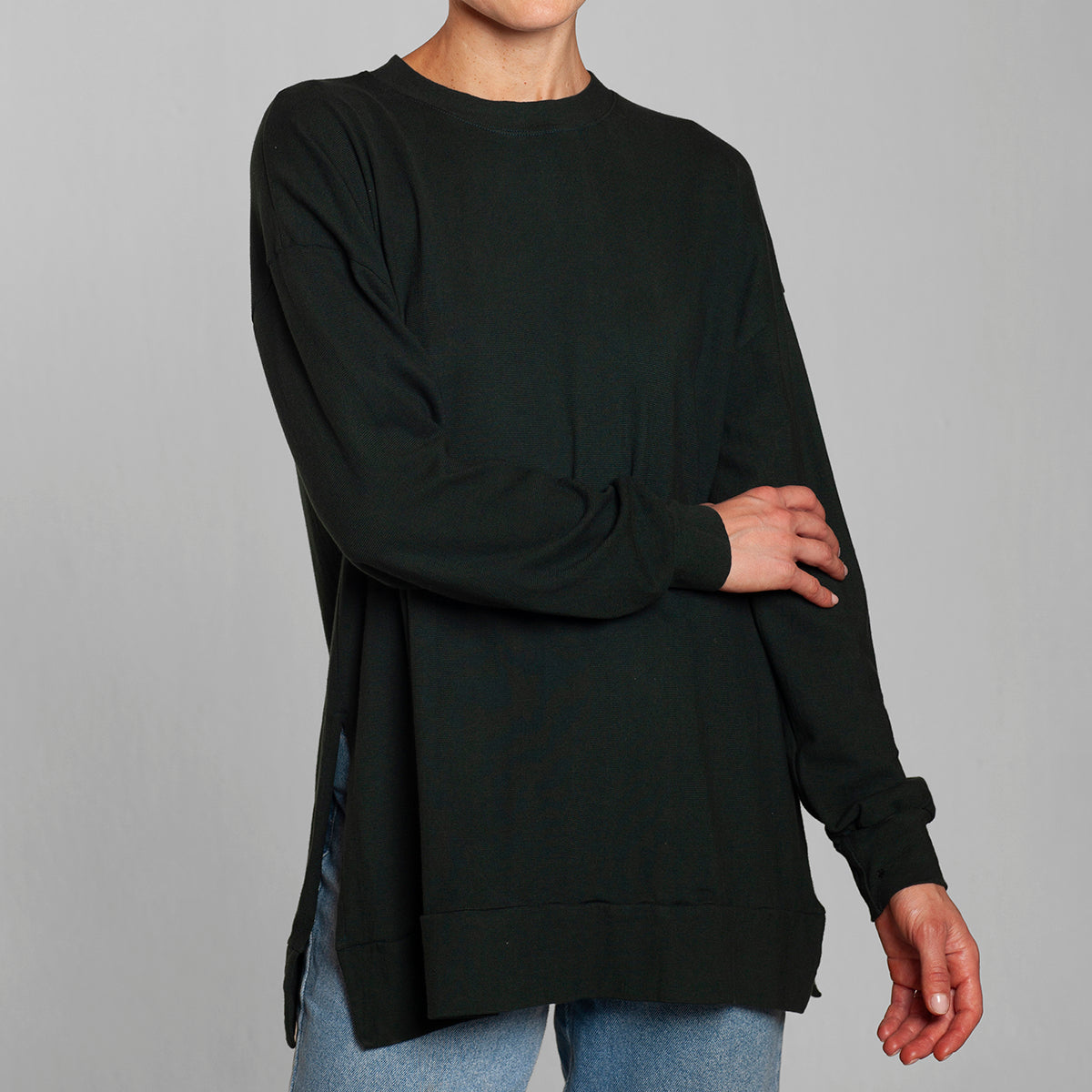 Lasst - Poleron Largo Tajo Costado