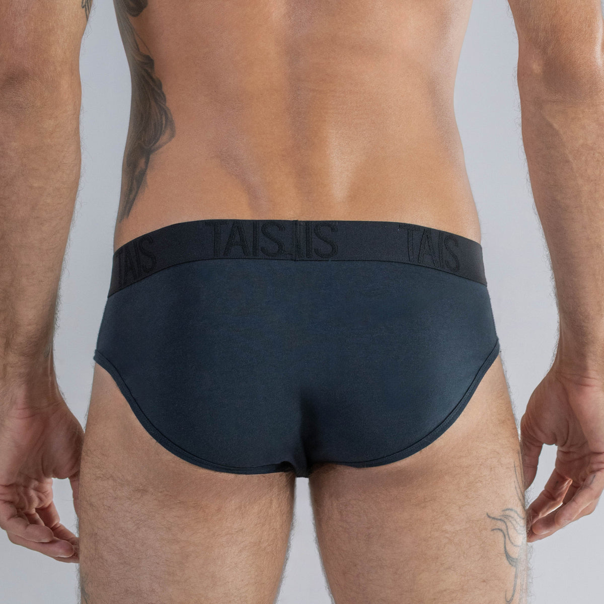 Tais - 2 Unidades Slip Cotton Spandex Azul Happy Boolls