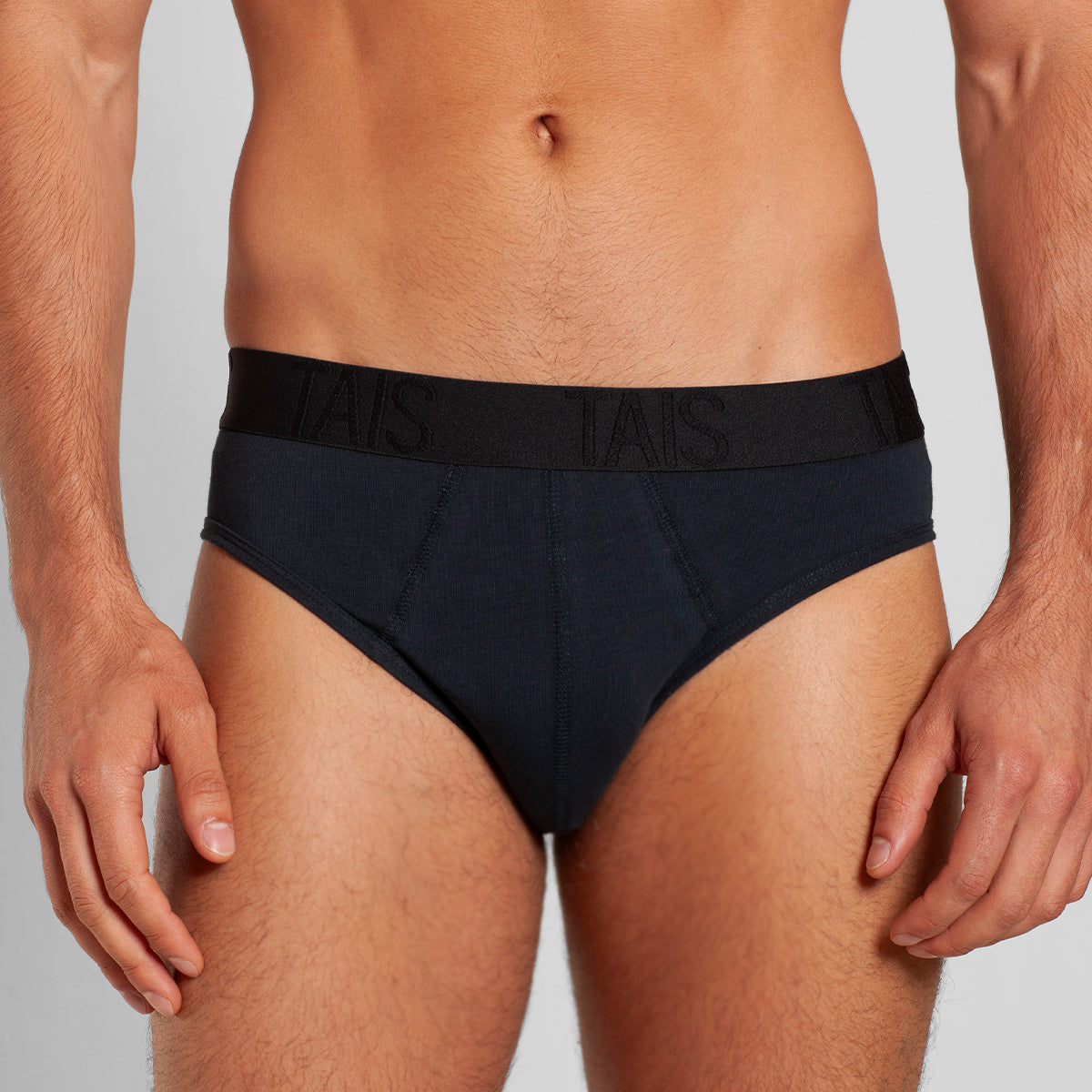 Tais - 2 Unidades Slip Cotton Spandex Azul Happy Boolls