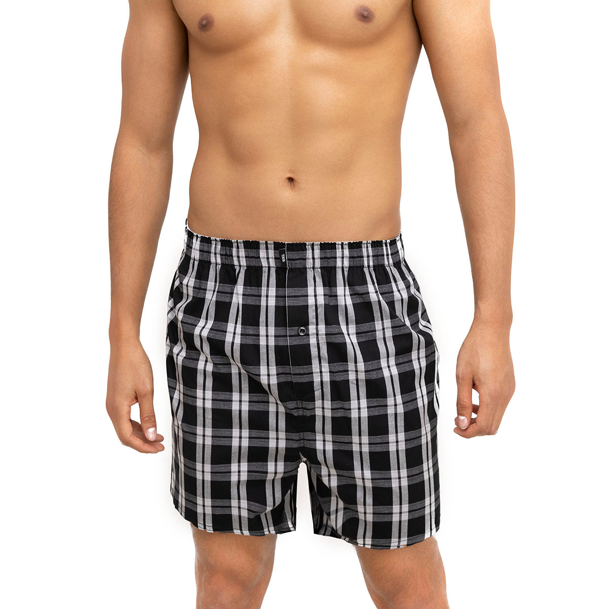 Tais BΓ³xer Tela 100% AlgodΓ³n Negro MonarchChile