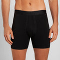 Tais - 2 Unidades Boxer Largo Liso Negro Happy Boolls