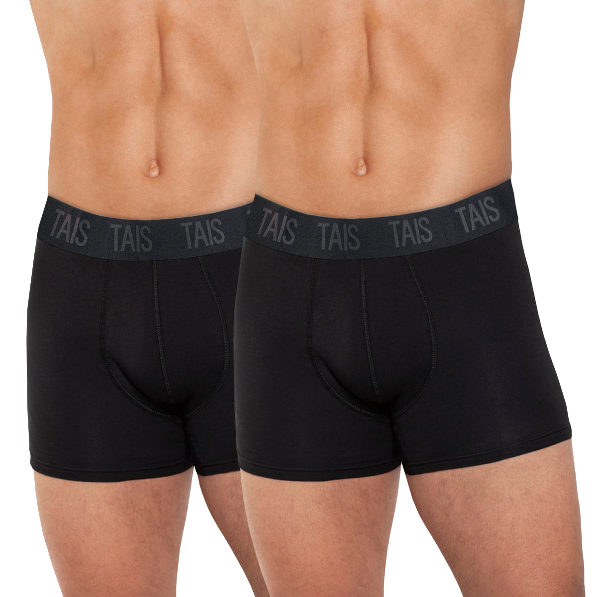 Tais - 2 Unidades Bóxer Algodón Elastico A La Vista