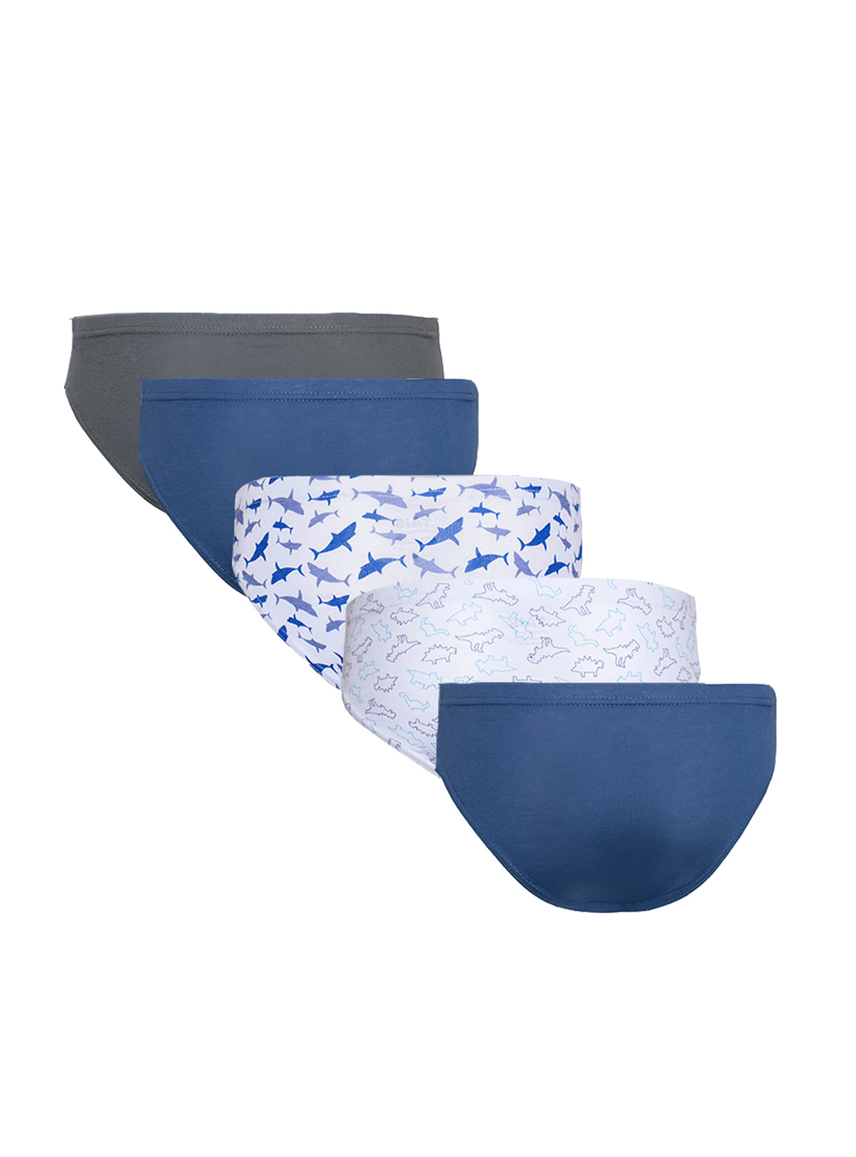 Tais - 5 Unidades Slip Infantil Algodón Print Surtidos