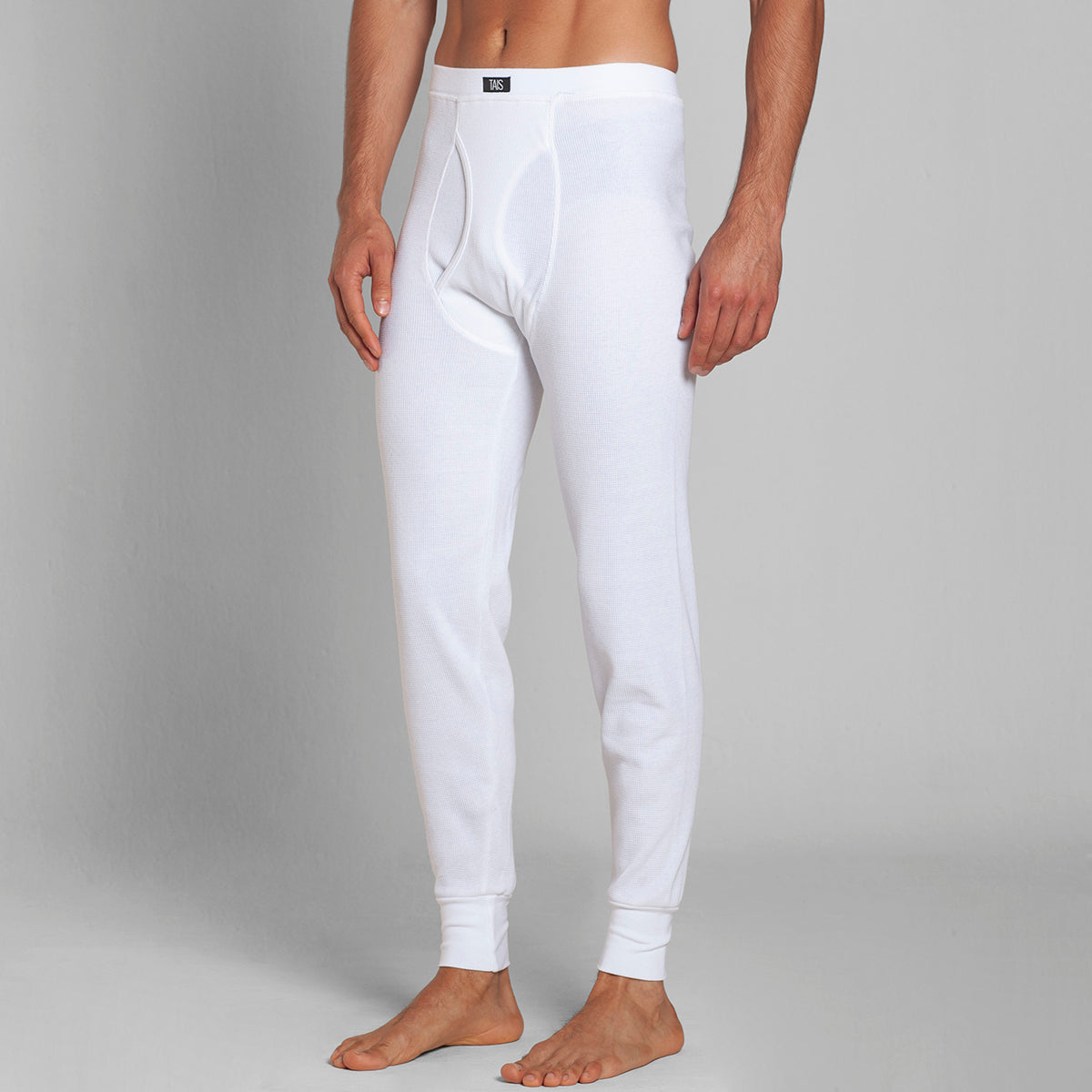 Tais - Calzoncillo Largo Térmico Algodón Tejido Panal Hombre