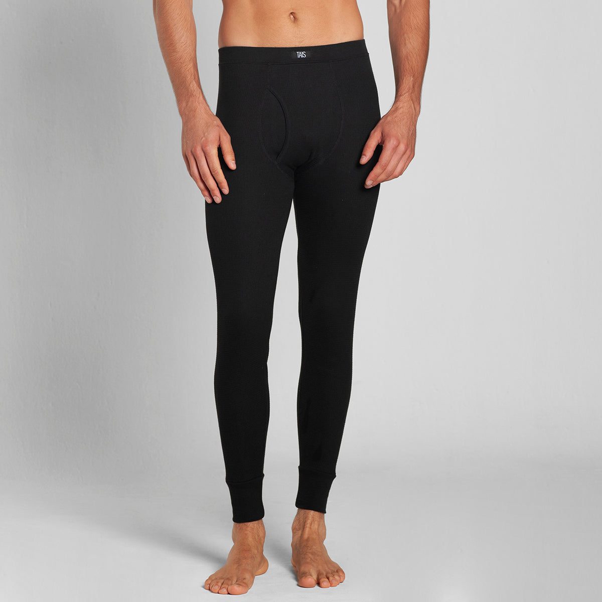 Tais - Calzoncillo Largo Térmico Algodón Tejido Panal Hombre