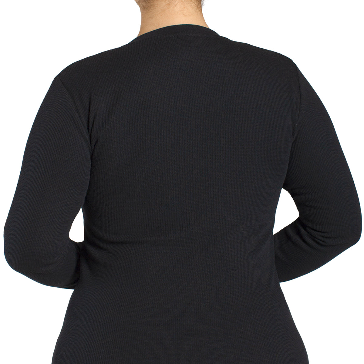 Tais - Camiseta Mujer Manga Larga Algodón Tejido Panal