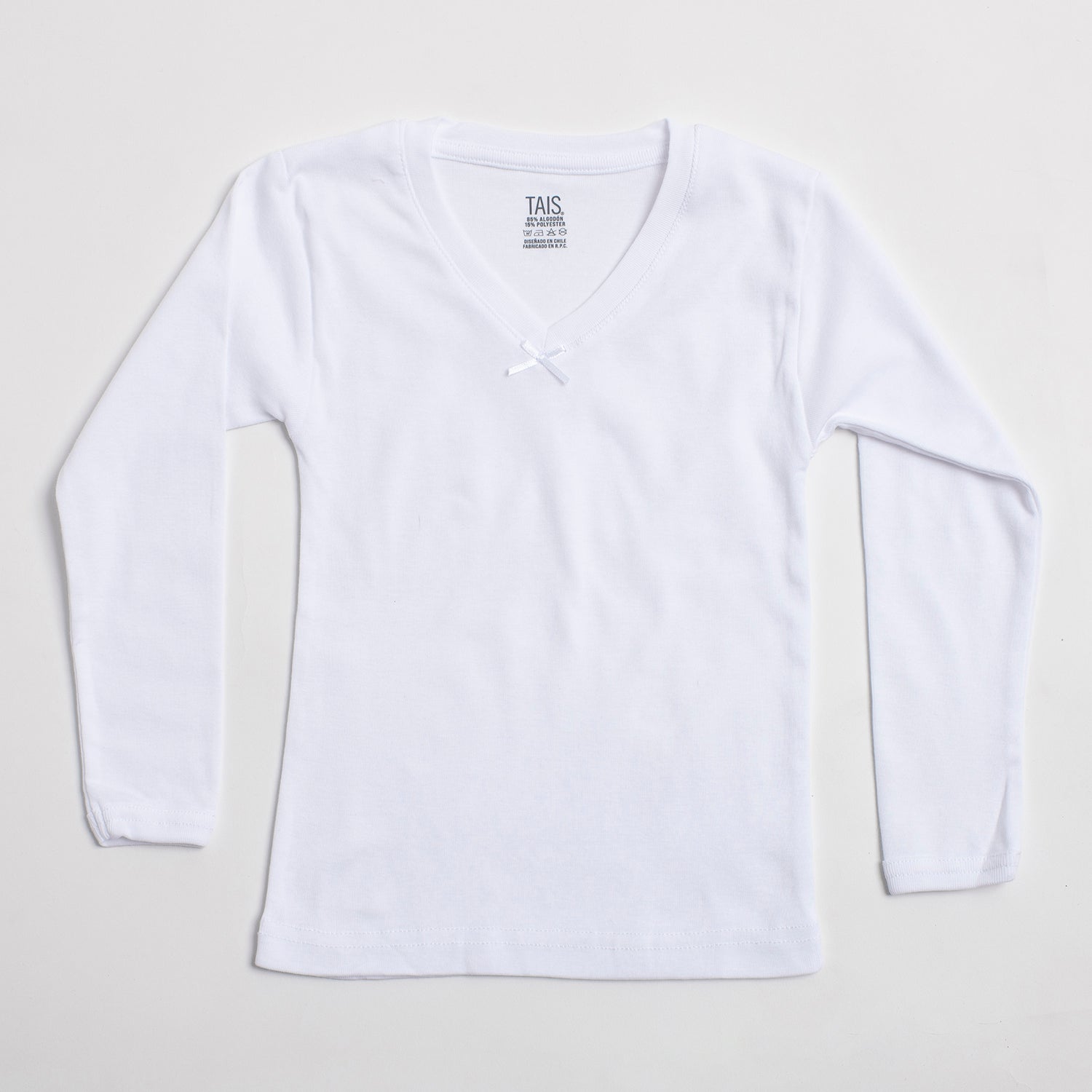Monarch - Camiseta Cuello V Manga Larga