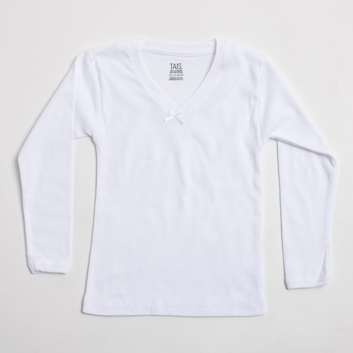 Monarch - Camiseta Cuello V Manga Larga