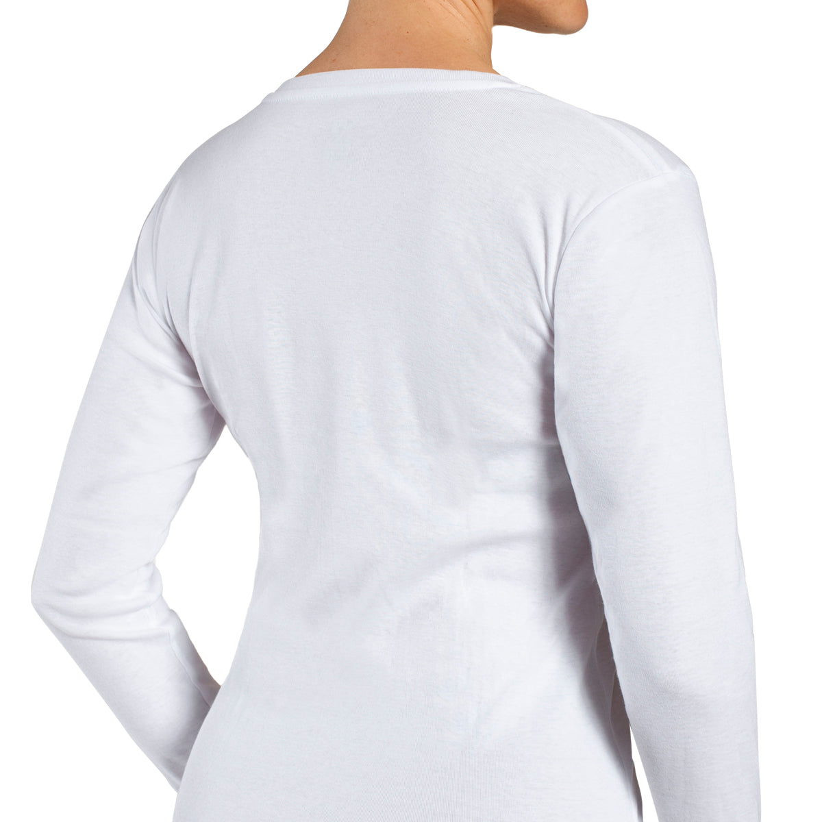 Monarch - Camiseta Cuello V Manga Larga