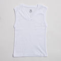 Monarch - Camiseta Algodón Cuello V Sin Mangas Juvenil