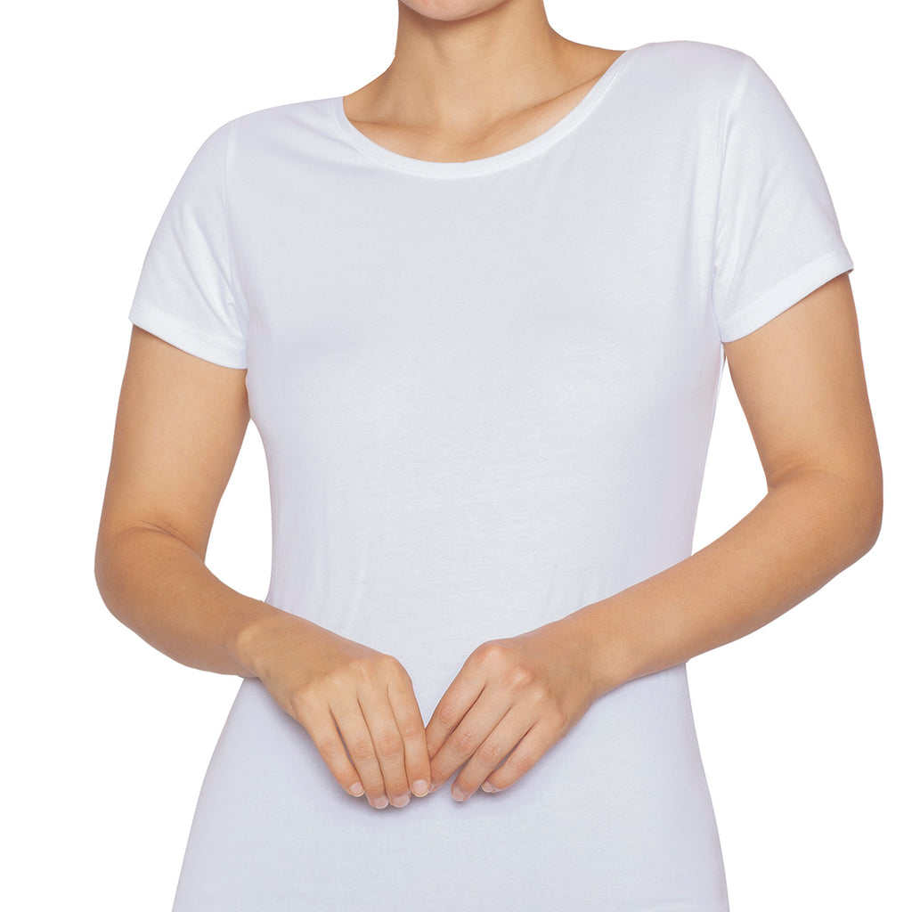 Tais - Camiseta Mujer Sin Mangas Cuello V Algodón - MonarchChile