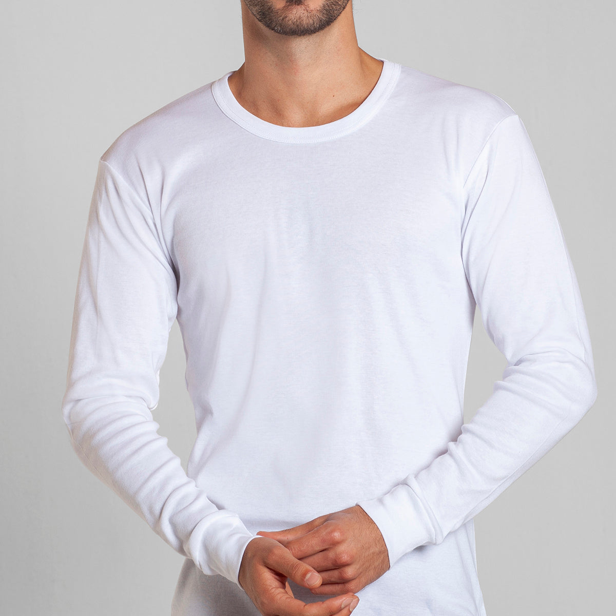 Tais - Camiseta Manga Larga Cuello Polo Hombre Algodón