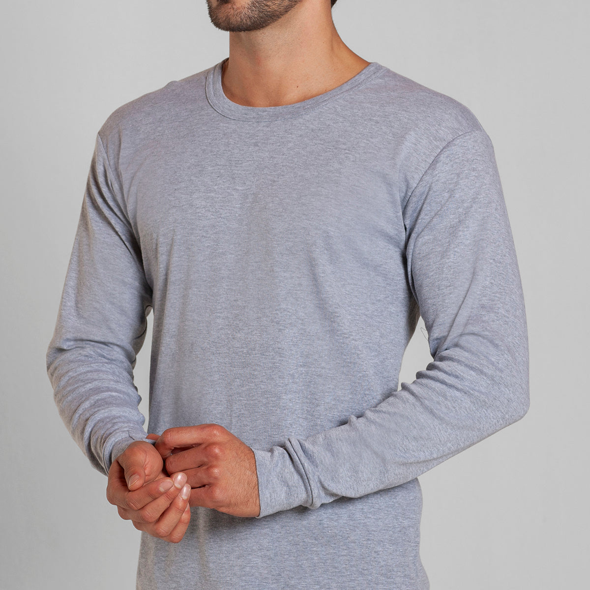 Tais - Camiseta Manga Larga Cuello Polo Hombre Algodón