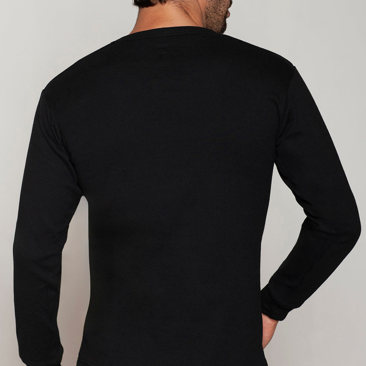 Tais - Camiseta Manga Larga Cuello Polo Hombre Algodón