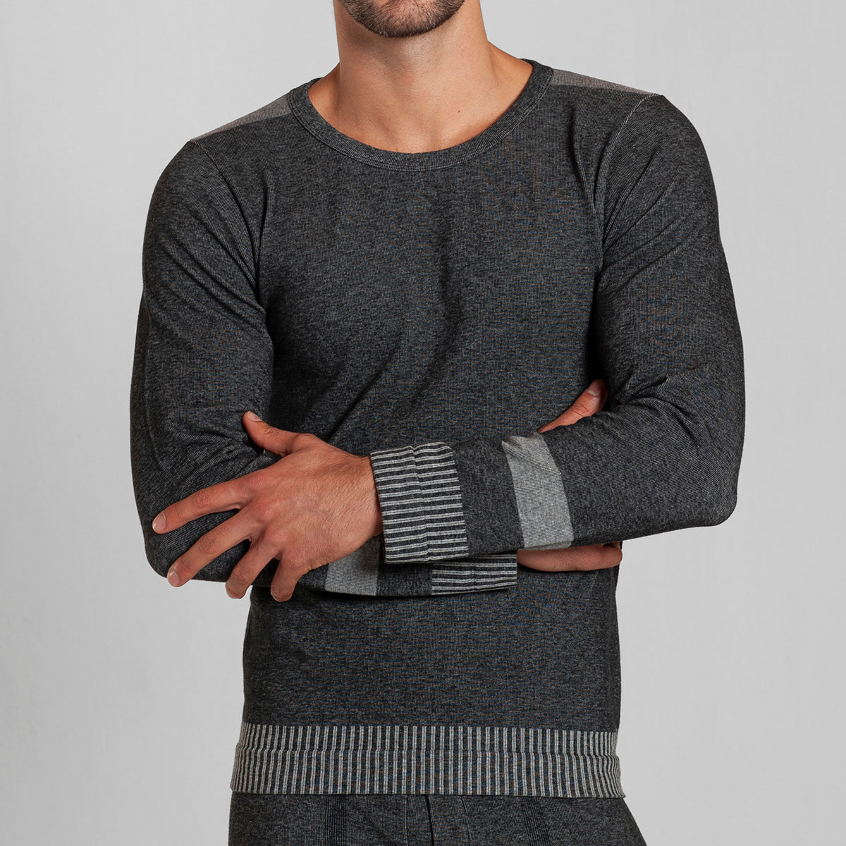 Tais - Camiseta Térmica Manga Larga Cuello Polo Microfibra Seamless Frio Extremo