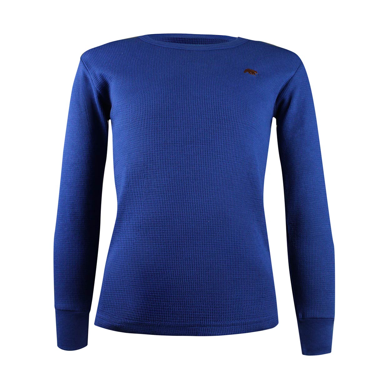 Tais - Camiseta Térmica Manga Larga Cuello Polo Algodón Tejido Panal Juvenil