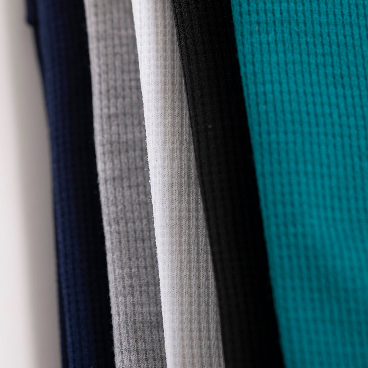Tais - Camiseta Térmica Manga Larga Cuello Polo Algodón Tejido Panal Juvenil