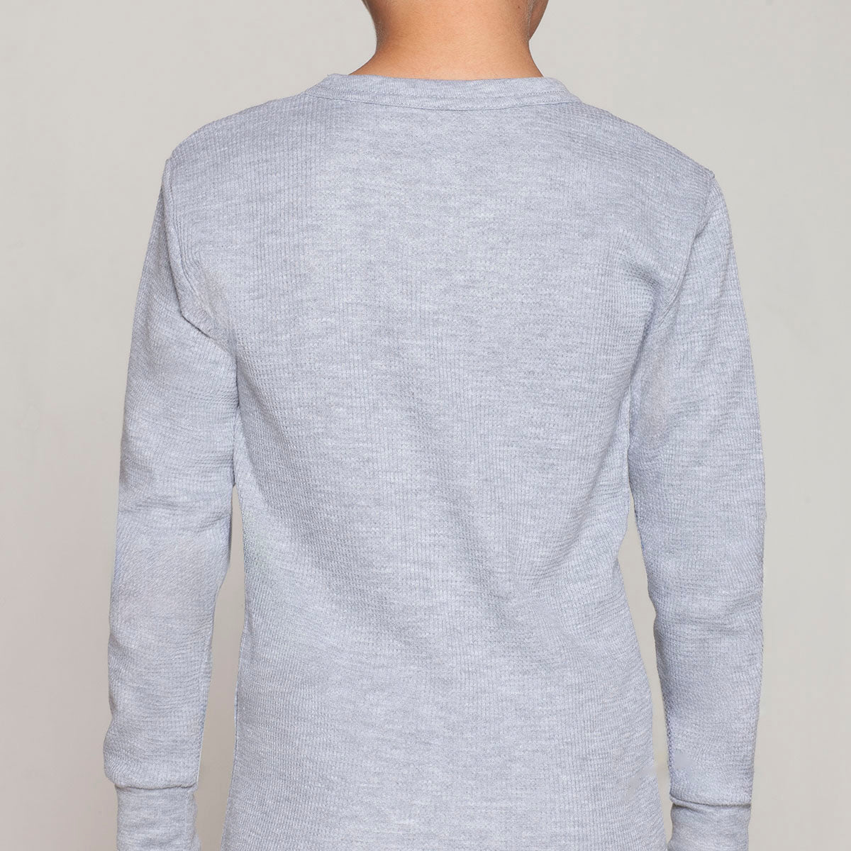 Tais - Camiseta Térmica Manga Larga Cuello Polo Algodón Tejido Panal Infantil