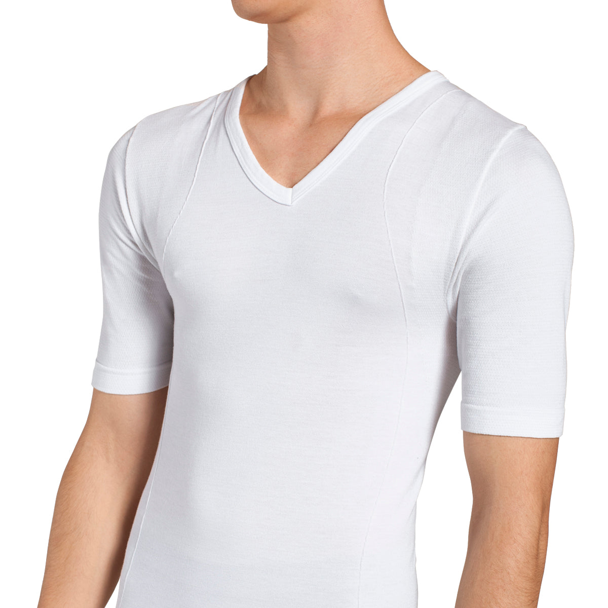 Tais - Camiseta Manga Corta Cuello V Hombre Bamboo+Cobre