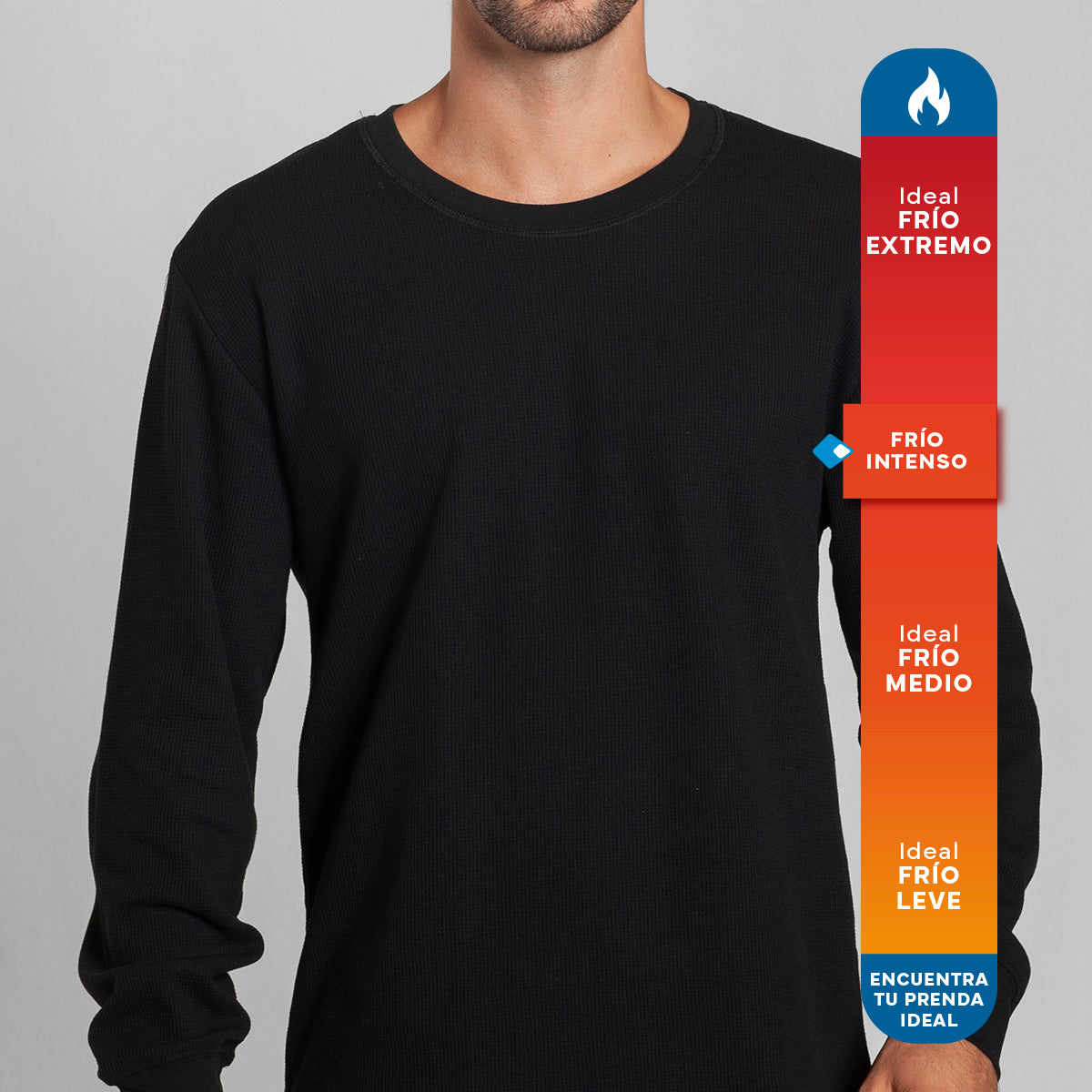 Tais - Camiseta Hombre Cuello Polo Manga Larga Algodón Tejido Panal