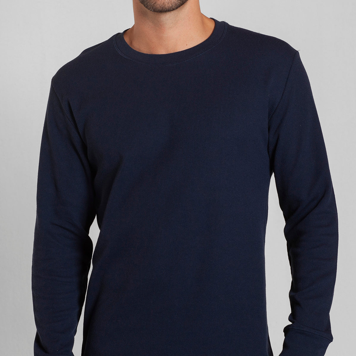 Tais - Camiseta Hombre Cuello Polo Manga Larga Algodón Tejido Panal