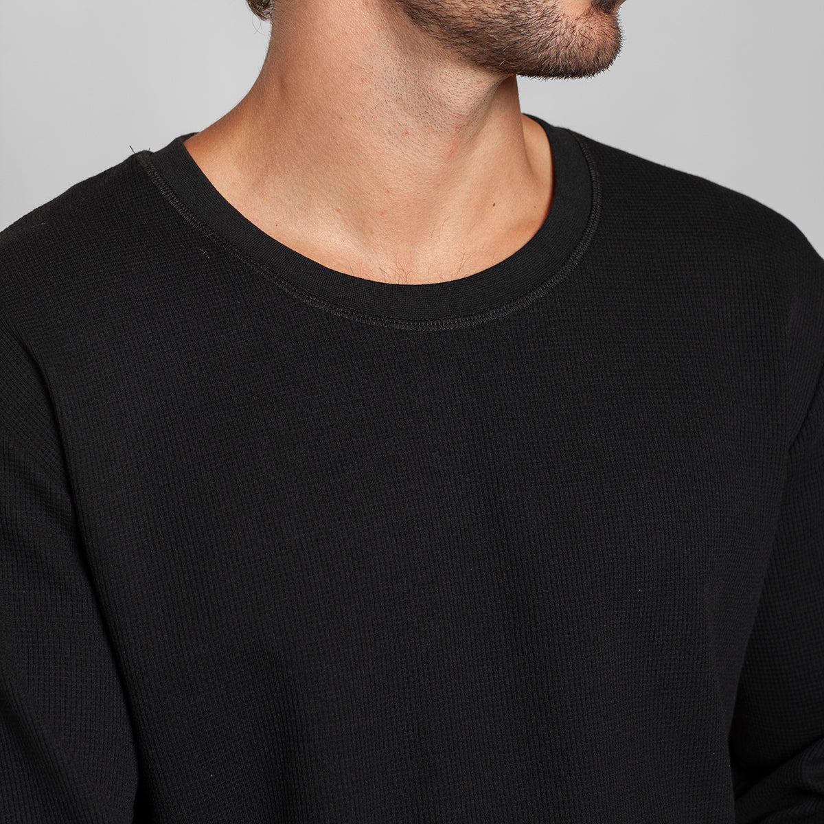 Tais - Camiseta Hombre Cuello Polo Manga Larga Algodón Tejido Panal