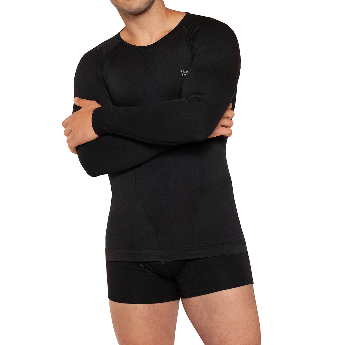 Tais - Camiseta Manga Larga Primera Capa Compresión Cobre