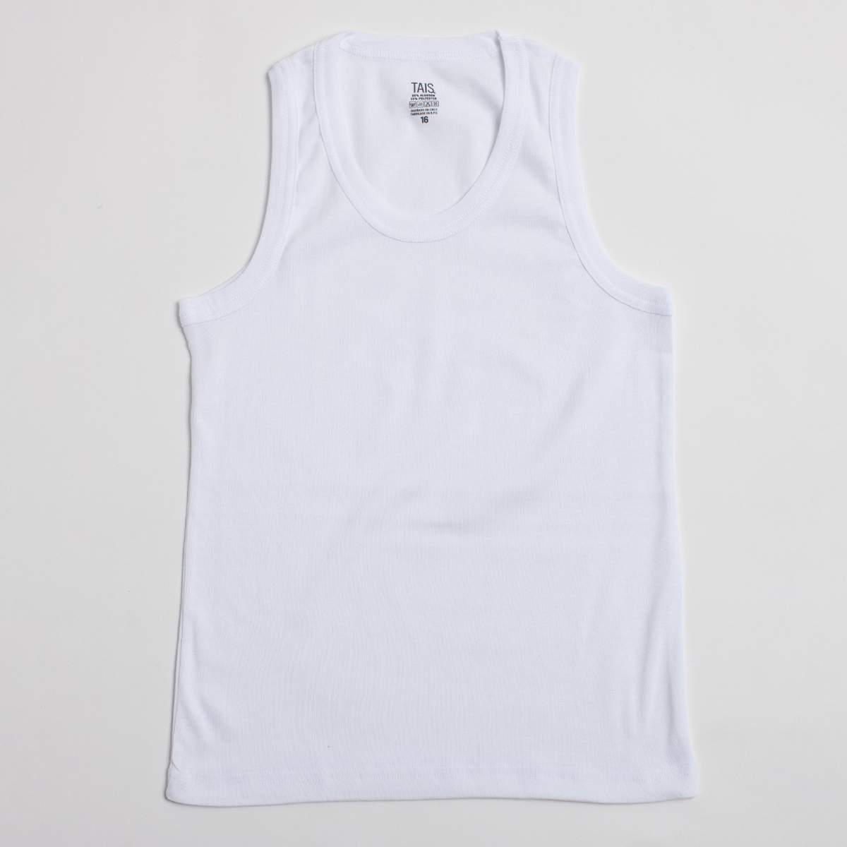 Tais - Camiseta Musculosa Juvenil Algodón