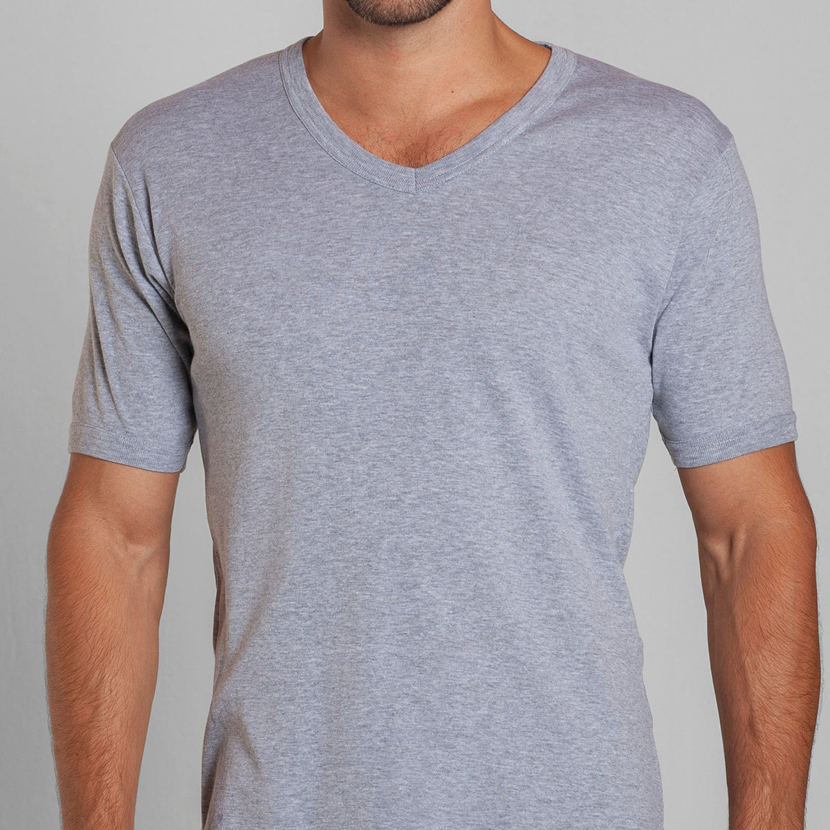 Tais - Camiseta Manga Corta Cuello V Hombre Algodón