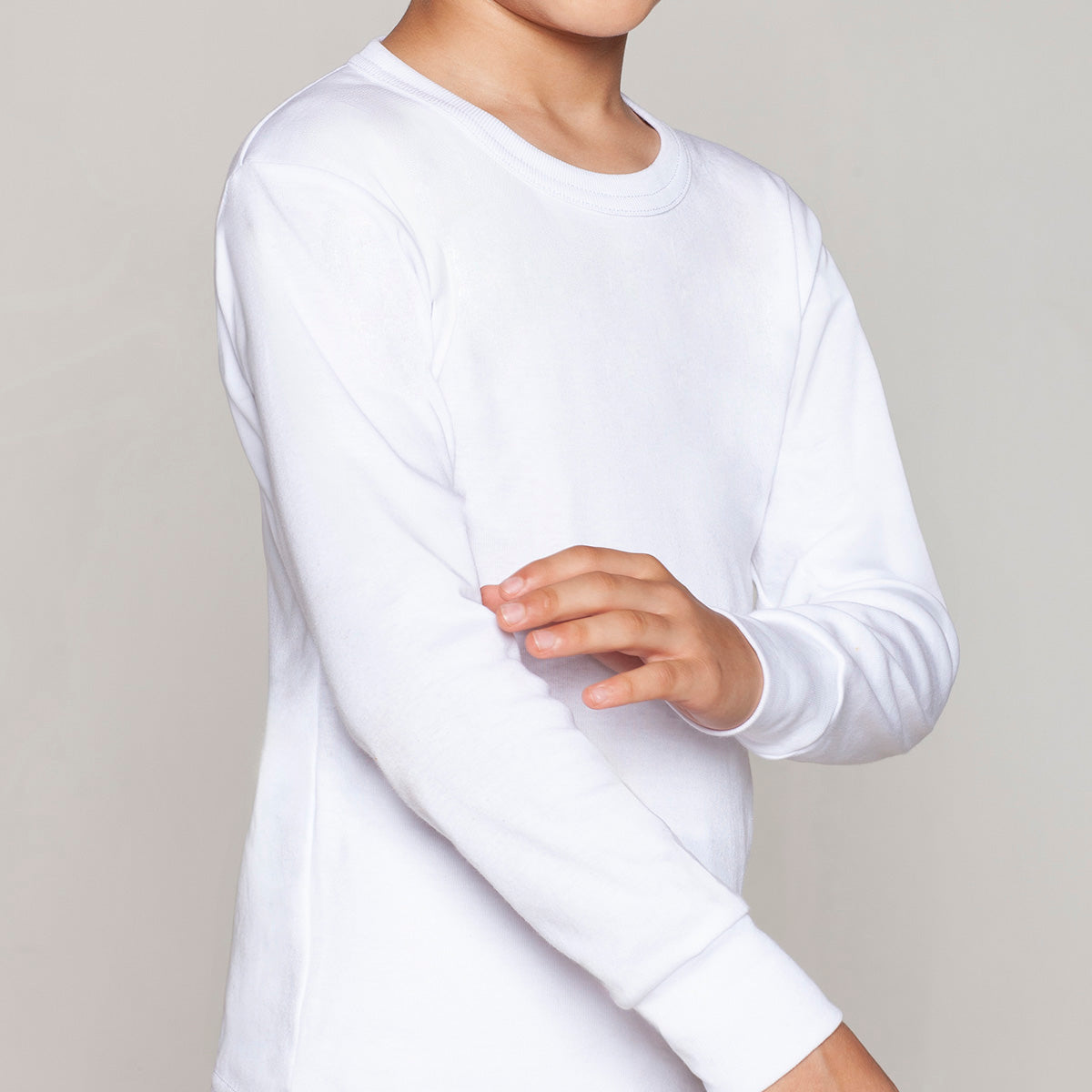 Tais - Camiseta Manga Larga Cuello Polo Juvenil Algodón
