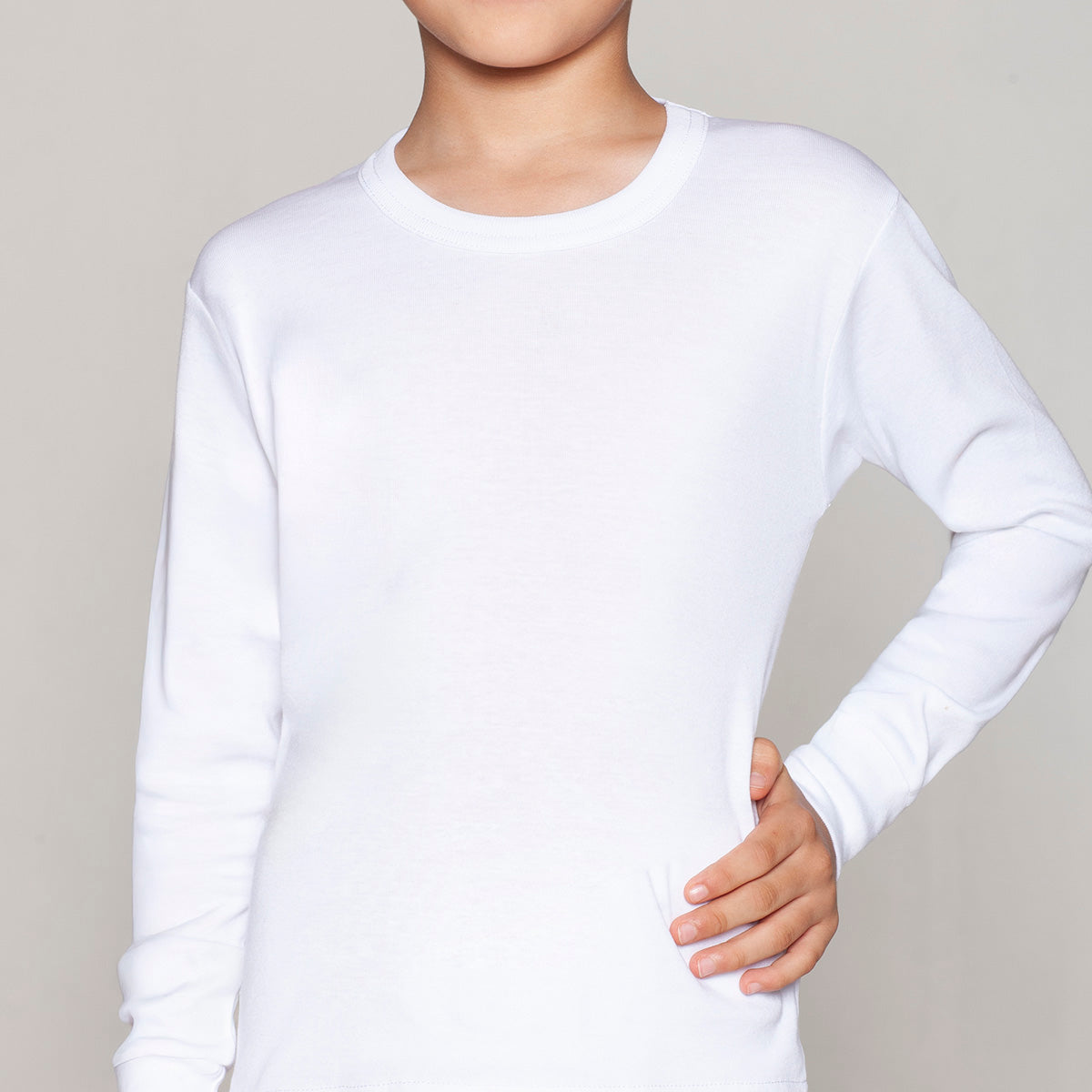 Tais - Camiseta Manga Larga Cuello Polo Juvenil Algodón