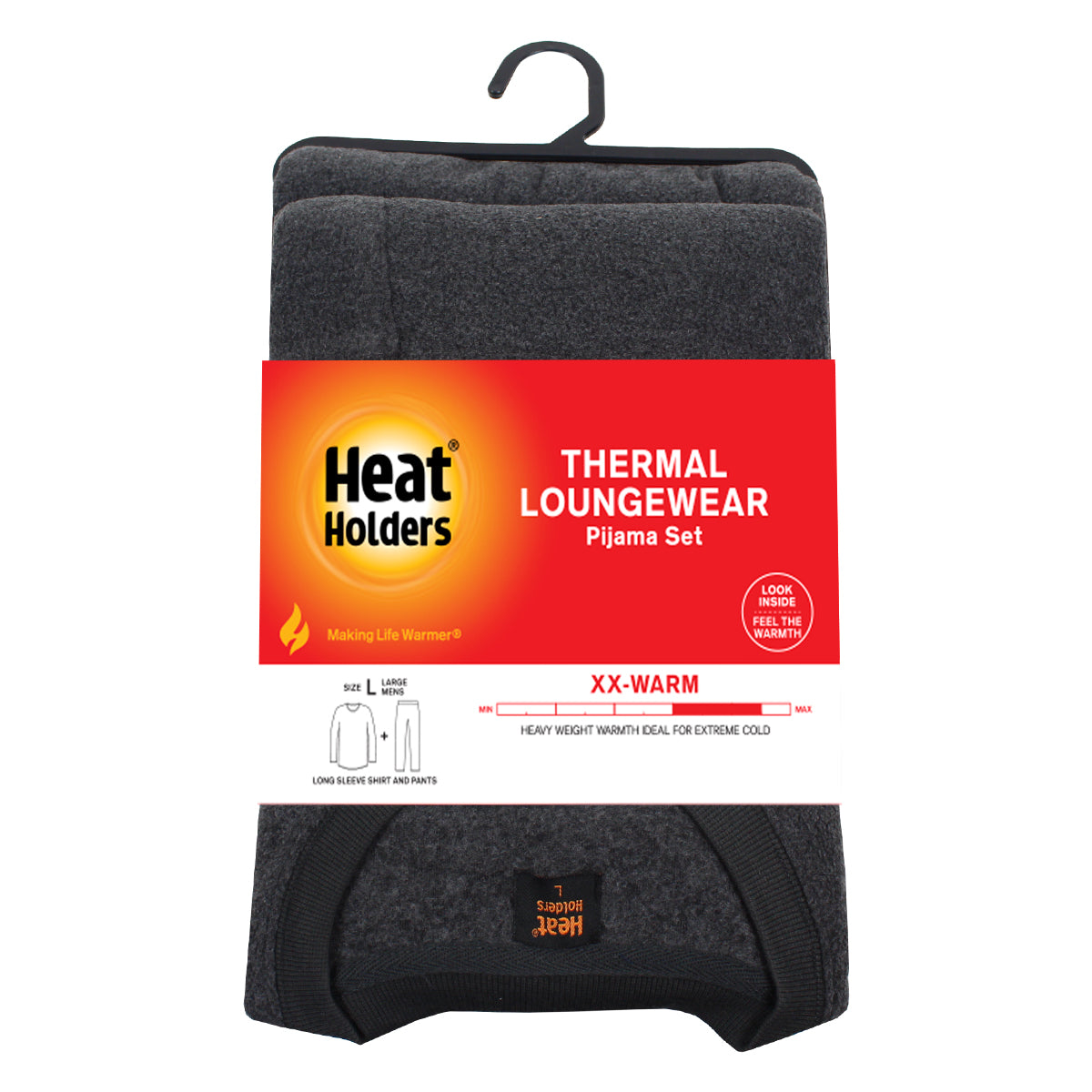 Heat Holders - Pijama Polar Térmico Marengo Hombre