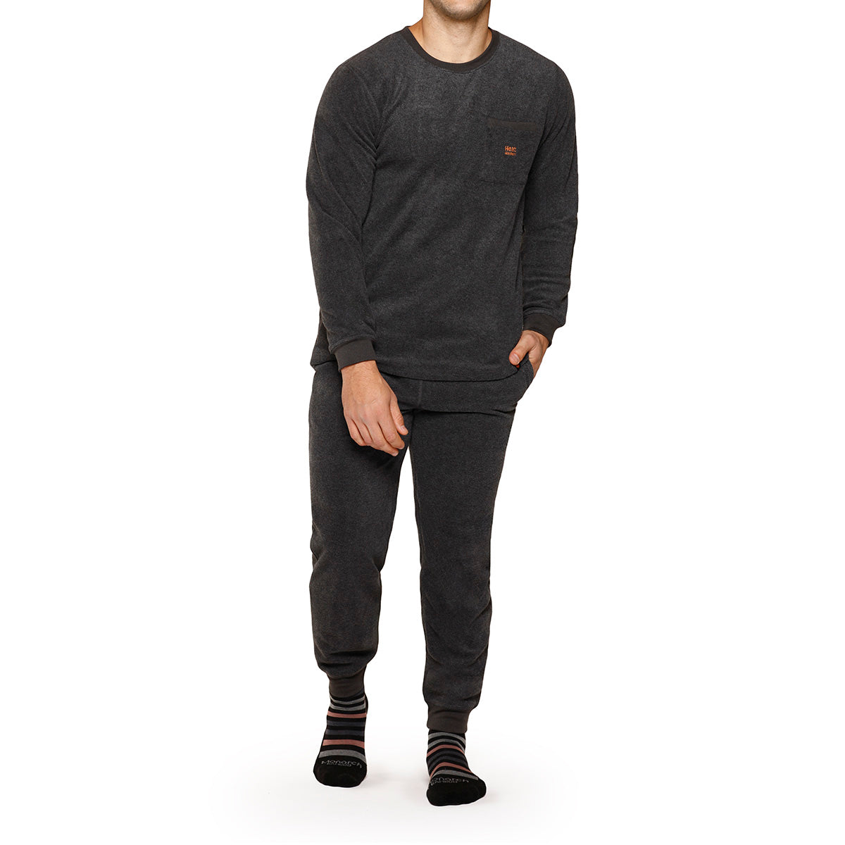Heat Holders - Pijama Polar Térmico Marengo Hombre