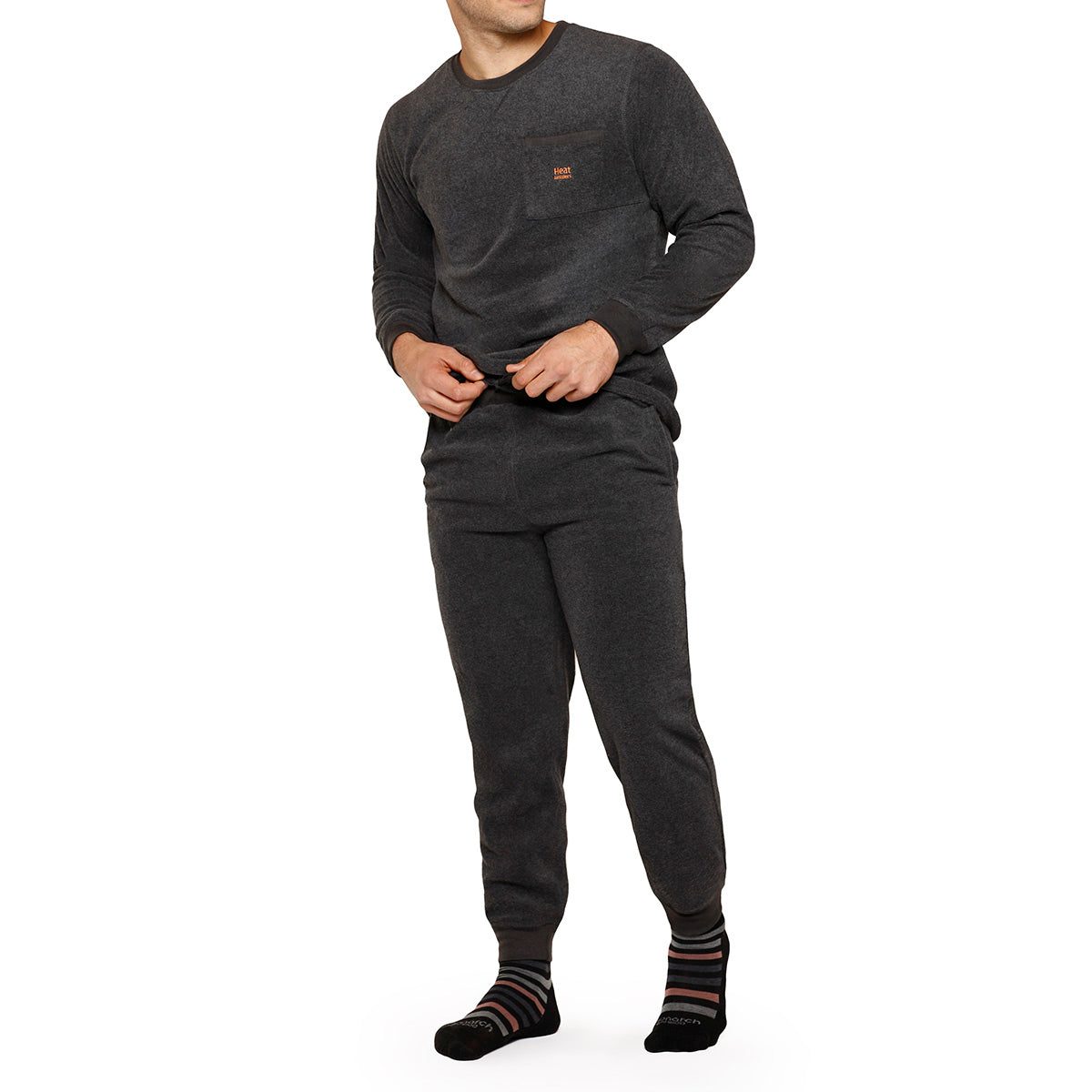 Heat Holders - Pijama Polar Térmico Marengo Hombre