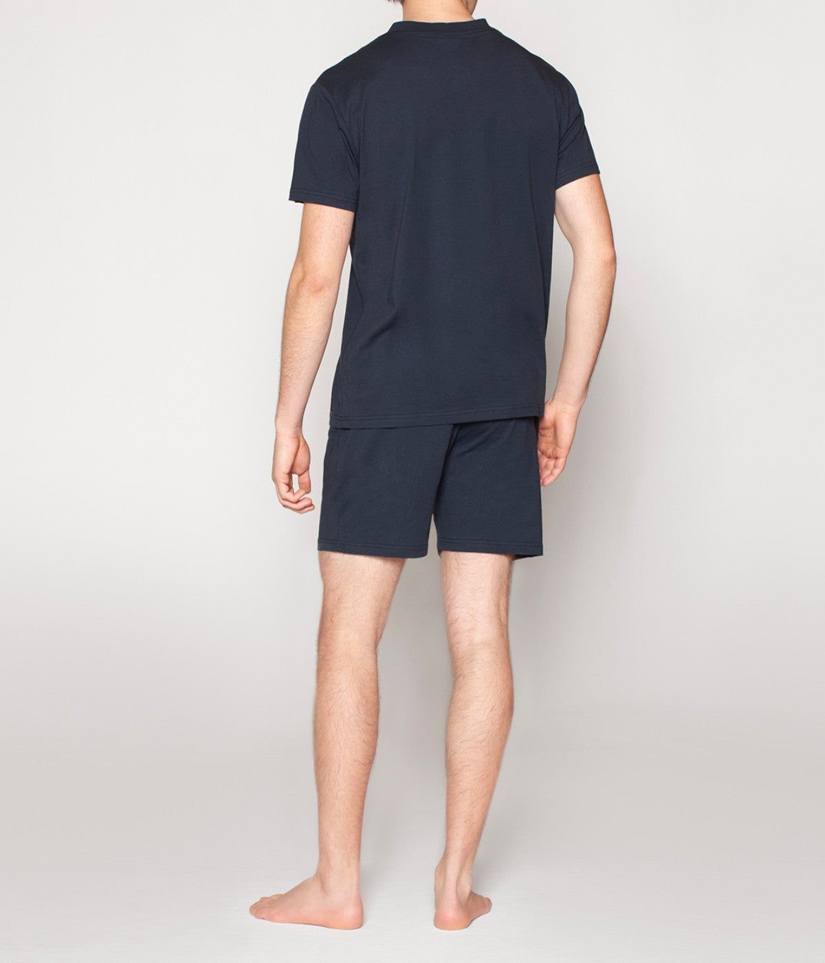 Monarch - Pijama Hombre Cuello Redondo Azul