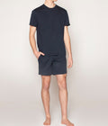 Monarch - Pijama Hombre Cuello Redondo Azul