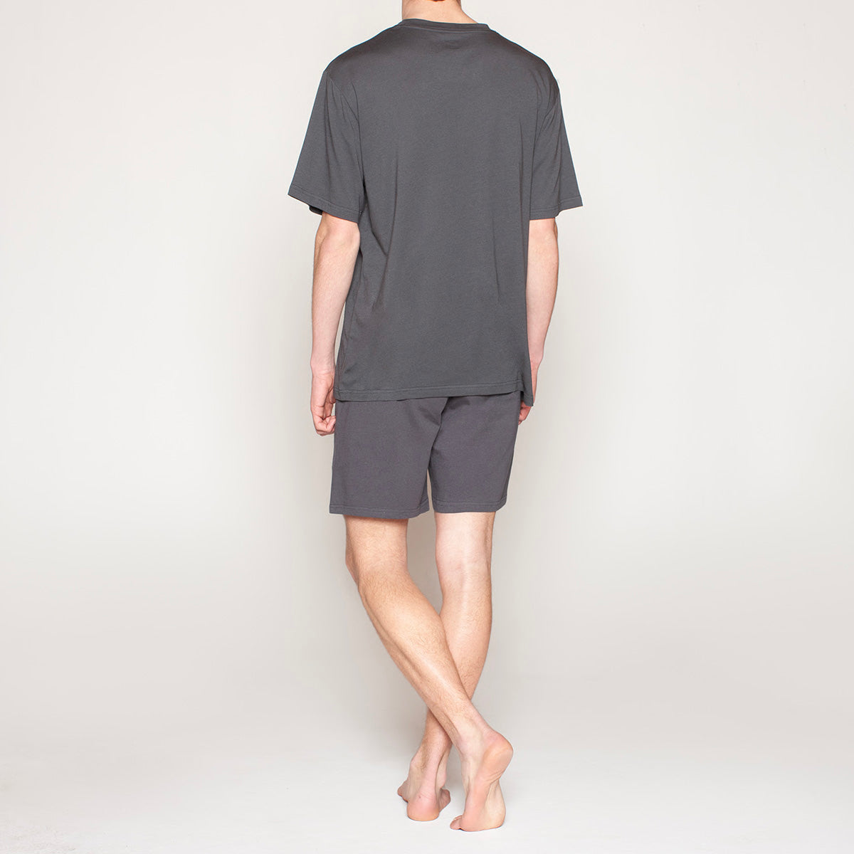 Monarch - Pijama Hombre Cuello Redondo Marengo