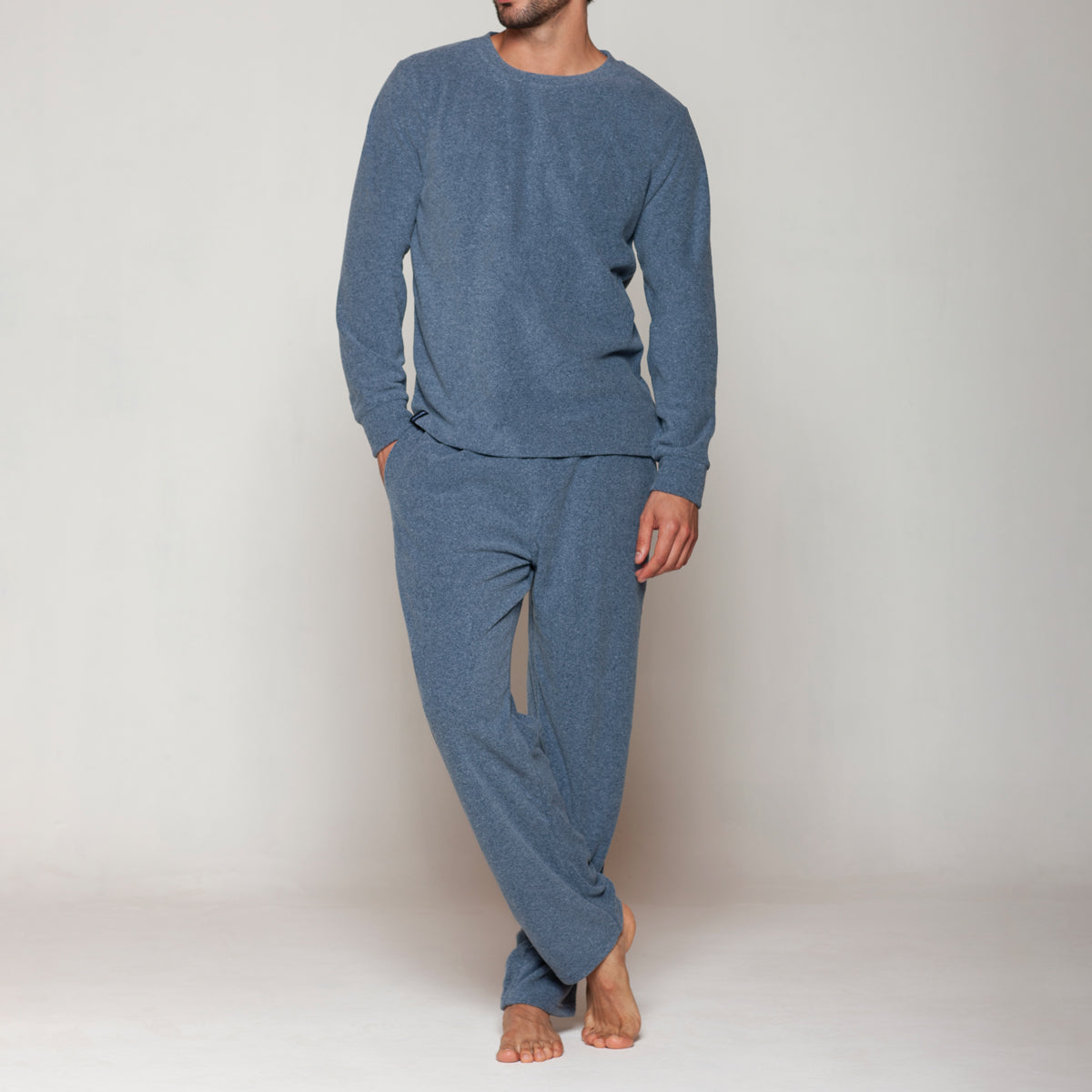 Pijama Forro Polar Hombre Tela Polar Pijama Polar Hombre Xl