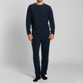Monarch - Pijama Polar Manga Larga Pantalon Liso