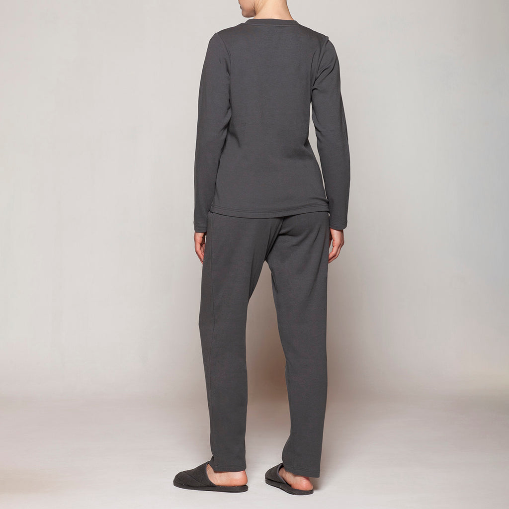 Monarch - Pijama Mujer Algodón Cuello Redondo