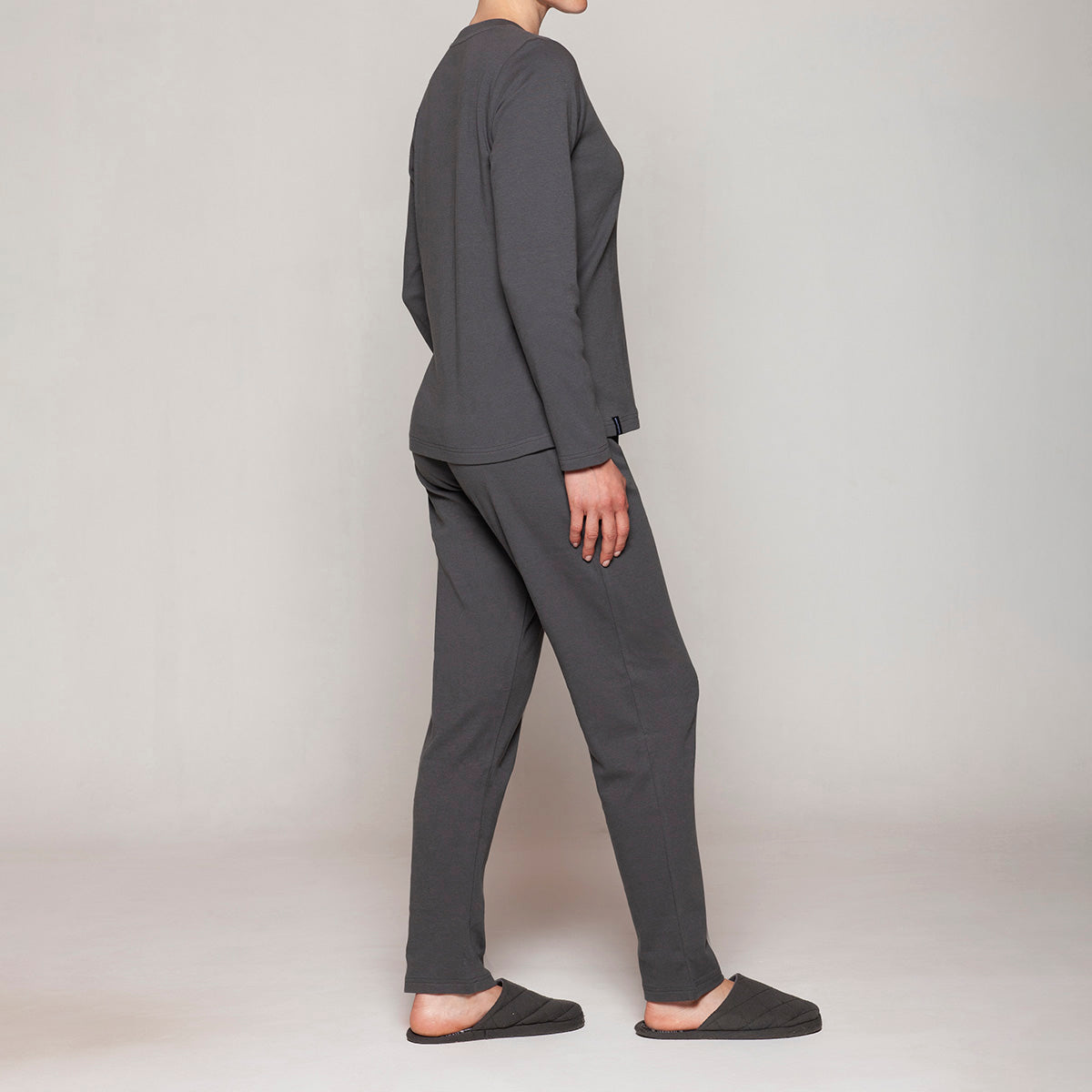 Monarch - Pijama Mujer Algodón Cuello Redondo